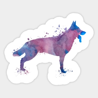 German shepherd Sticker